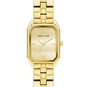 Anne Klein Women’s Gold-Tone Bracelet Watch – Elegant Gift Watch with Champagne Dial